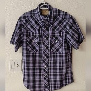 Wrangler Western Pearl snap button shirt
